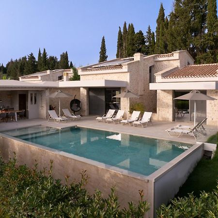 My Mediterranean Corfu Luxury Villa With Private Swimming Pool 库托卡利恩 外观 照片