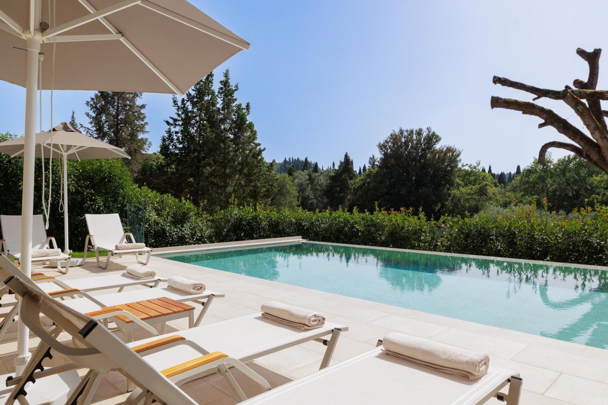 My Mediterranean Corfu Luxury Villa With Private Swimming Pool 库托卡利恩 外观 照片