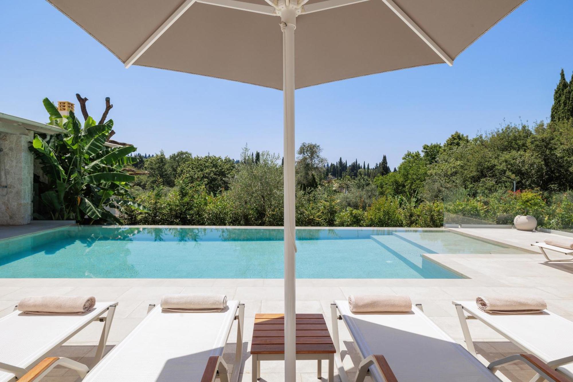 My Mediterranean Corfu Luxury Villa With Private Swimming Pool 库托卡利恩 外观 照片